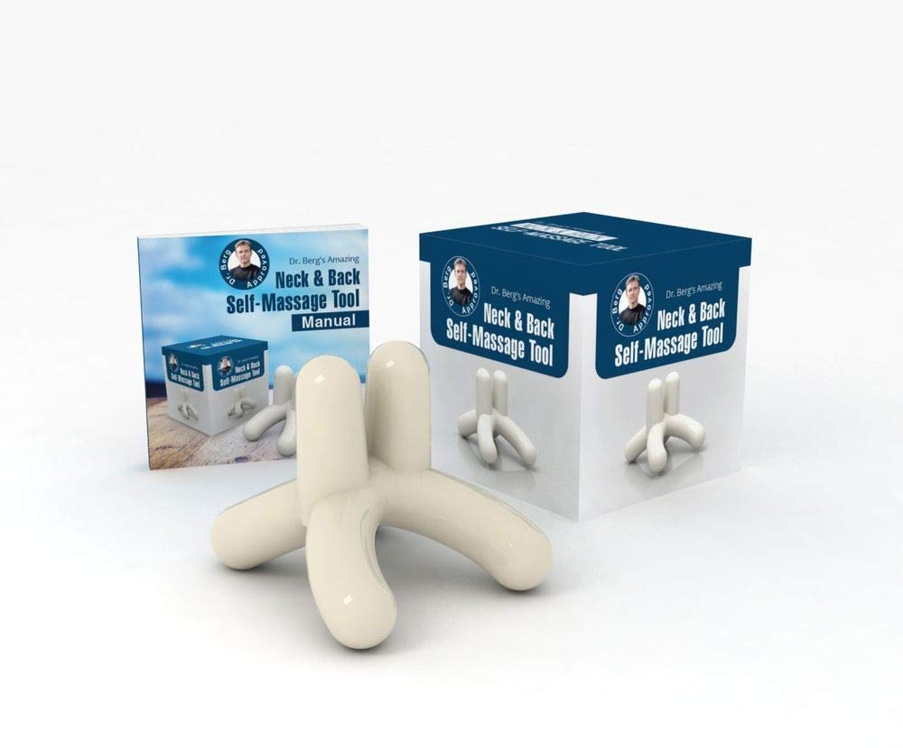 Dr. Berg’s Self-Massage Tool, Best for Back Pain Relief, Handheld Neck and Lower Back Dr. Berg Nutritionals