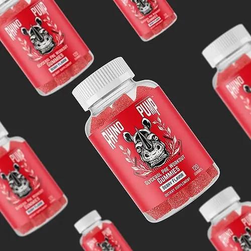 VitaPatch Glycerol Gummy - Non Stim Preworkout Premium Pump Supplement - Glycerol Monostearate - Intramuscular Hydration - Caffeine Stim Free - 120 Gummies