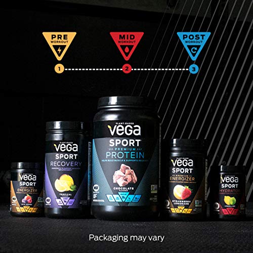 Vega Premium Sport Protein Berry Protein Powder, Vegan, Non GMO, Gluten Free Plant Vega