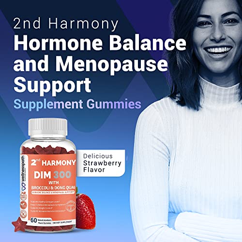 2nd Harmony DIM 300, DIM Supplement with Dong Quai, Aids with Menopause Relief and Hormone WELLNESSPATH RX & HEALTH SOLUTIONS