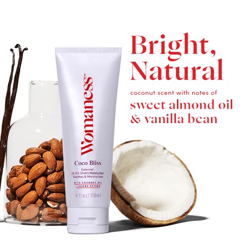 Womaness Menopause Cycle Kit - Coco Bliss - External Body Cream (4oz) + Me.No.Pause Womaness