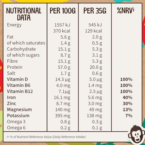 Vegan Protein Powders (No Scoop Included) 1kg - EarthChamp by Wyldsson Wyldsson