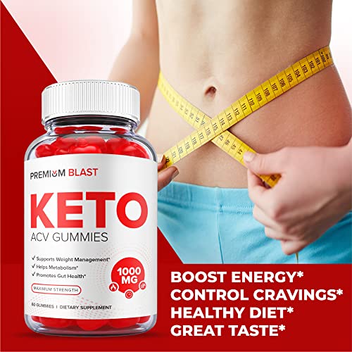 (2 Pack) Premium Blast Keto Gummies - Official Formula, Vegan - Premium Blast Keto ACV Healthly