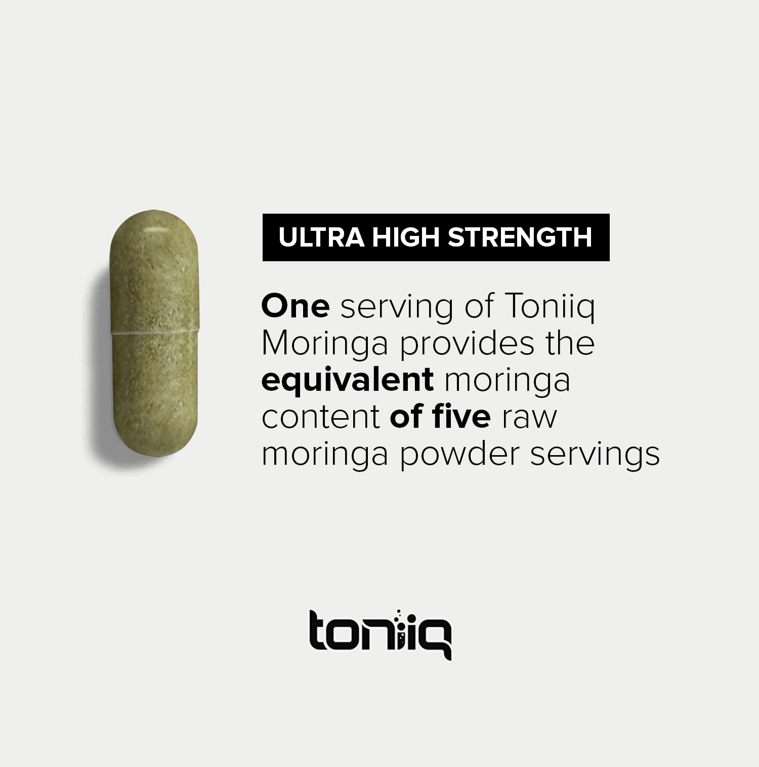 Highly Potent Full Spectrum Indian Moringa Extract - 30% Third-Party Tested Protein Toniiq