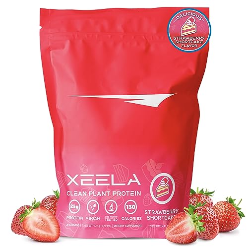 XEELA Plant Based Vegan Protein Powder - Independently Tested - 25g High Protein