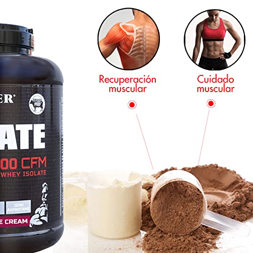 Weider Isolate Whey 100 CFM (2kg) Strawberry Ice Cream Flavour. Protein Powder with 25g Proteins Weider