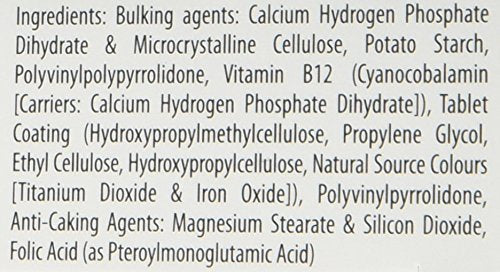 Vitabiotics Ultra Folic Acid Tablets 400 mcg Vitamin B9 with Vitamin B12-60 Tablets Vitabiotics Ultra