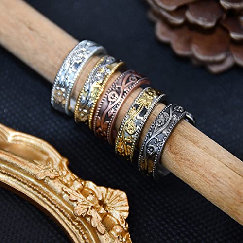 Vicmag Copper Magnetic Ring for Women, Lymphatic Drainage Ring Ladies Fingers Thumb Vicmag