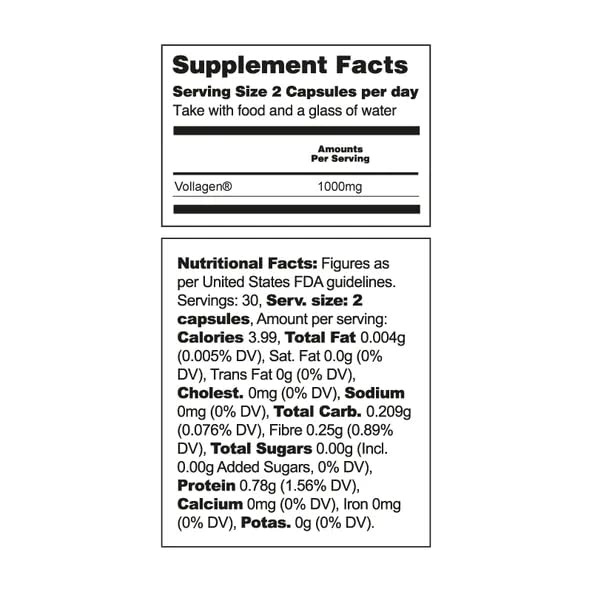 Vegetology Vollagen® Plant Based Complex – Plant Based Protein Alternative to Collagen VEGETOLOGY