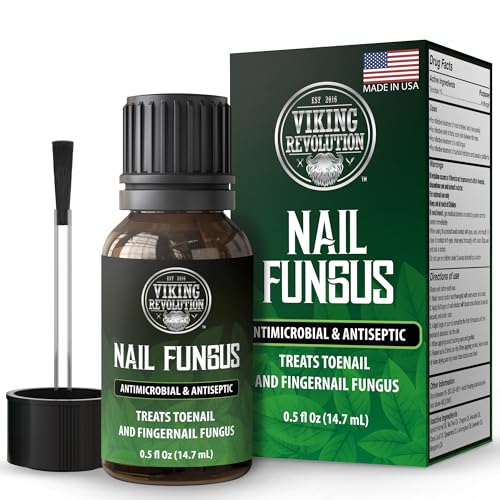 Viking Revolution Toenail Fungus Treatment Extra Strength with 1% Tolnaftate OTC