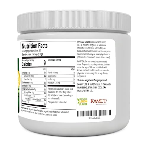 Dr. Berg USDA Certified Organic Green Powder Superfood (60 Servings) - Made with Raw Dr. Berg Nutritionals