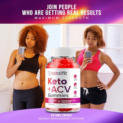 (3 Pack) Total Fit Keto ACV Gummies - Official - Keto TotalFit ACV Advanced Formula Plus Rillvo