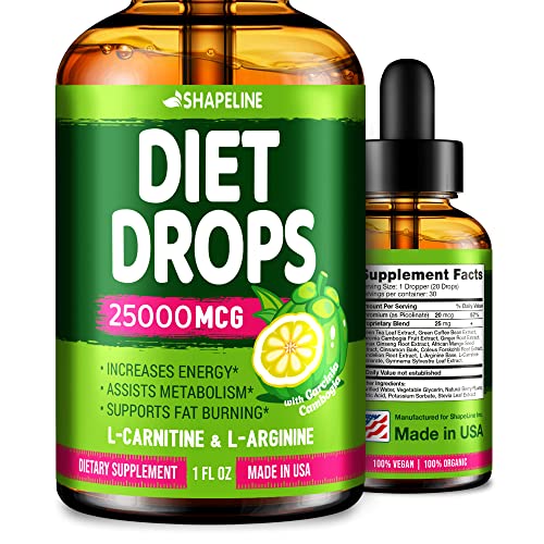 Weight Loss Drops - Appetite Suppressant for Women & Men - Made in The USA