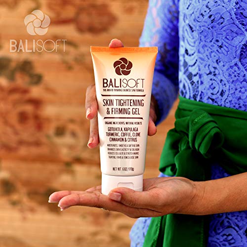 BALISOFT Organic Skin Tightening & Firming Gel. Full Body Slimming, Toning, Anti-Aging BALISOFT