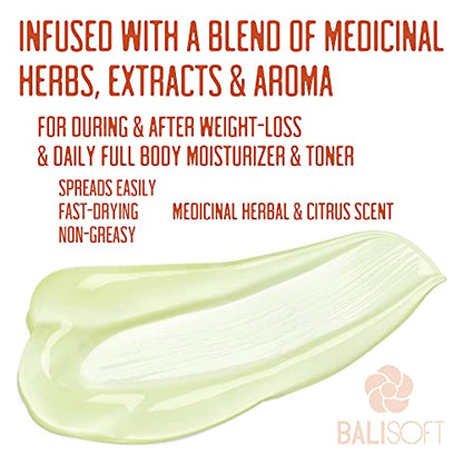 BALISOFT Organic Skin Tightening & Firming Gel. Full Body Slimming, Toning, Anti-Aging BALISOFT
