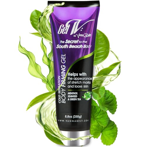 Vanna Belt Gel-V Body Firming Gel, Body Skin Care Products for Women, Daytime Toning 
