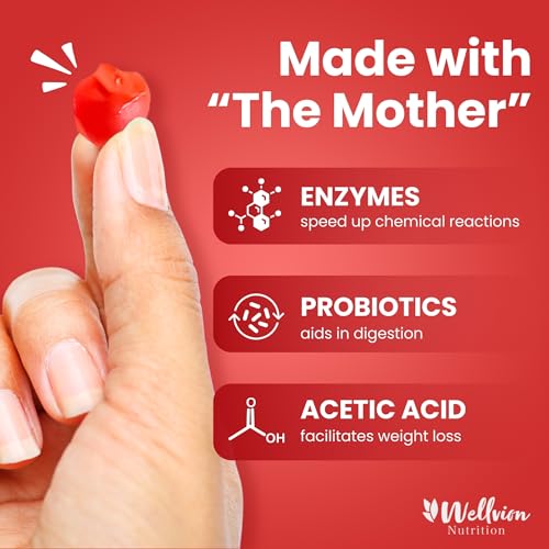 Wellvion Keto ACV Gummies for Weight Loss Support - Advanced Formula (1000mg) Wellvion Nutrition