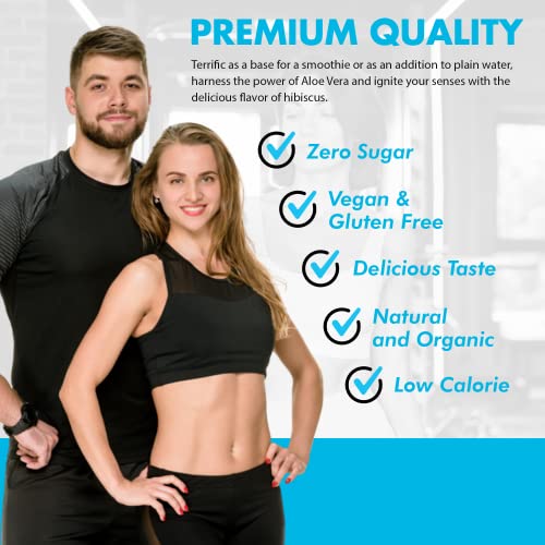 Yes You Can! Organic Aloe Vera Drink Mix - Super Greens Powder - Energy Drink Powder 