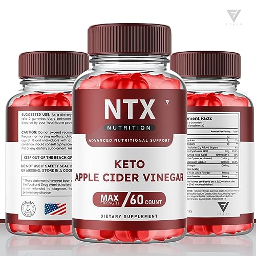 (2 Pack) NTX Keto Gummies for Weight Loss, NTX Keto ACV Gummies Advanced Weight Loss Fyvus