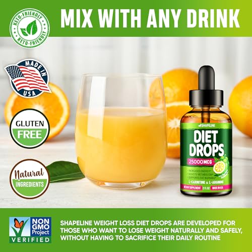 (Pack of 2) Weight Loss Drops - Made in USA - Appetite Suppressant for Women & Men 
