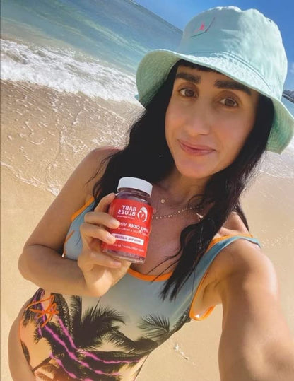 Baby Blues Apple Cider Vinegar Gummies - Vegan, Non-GMO & Gluten-Free, Postpartum Dietary Supplement