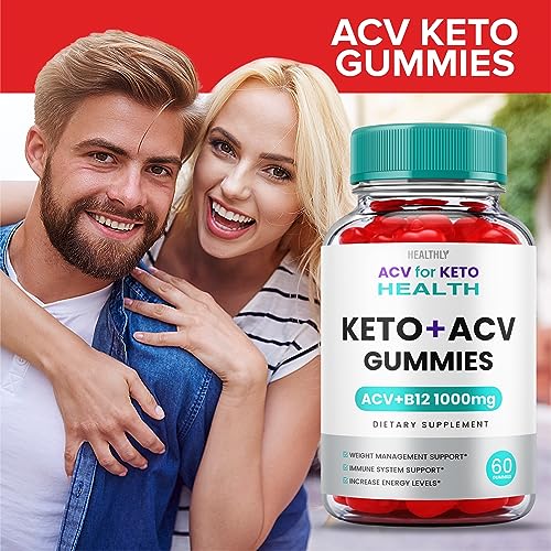 (2 Pack) Acv for Keto Health Gummies - Official Formula, Vegan - Acv for Keto Health Gummies Healthly
