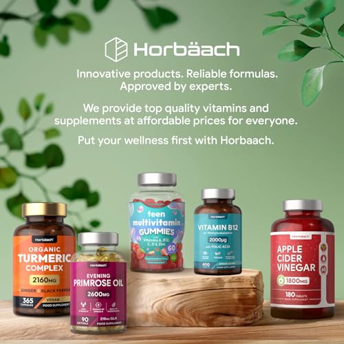 Vitamin B6 and B12 Tablets High Strength | 60 Count | with 100mg of Vitamin B6 