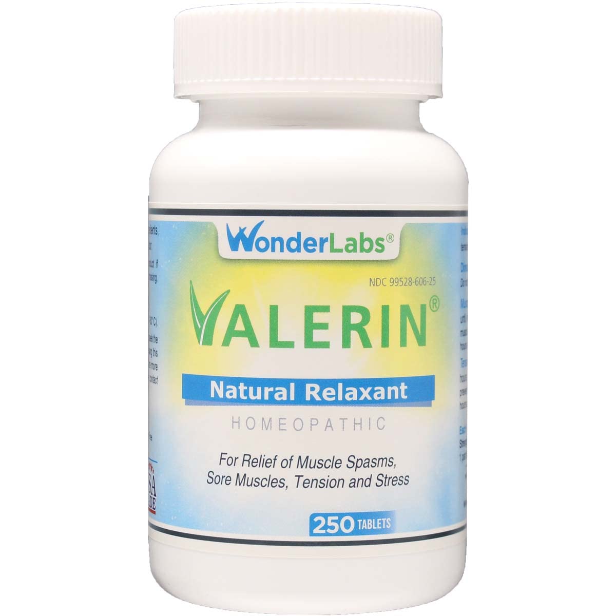 Valerian Natural Relaxant for Tension Relief, Stress Relief, Leg Cramp Relief and Other
