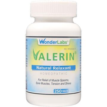 Valerian Natural Relaxant for Tension Relief, Stress Relief, Leg Cramp Relief and Other