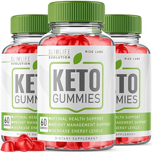 (3 Pack) SlimLife Keto Gummies, SlimLife Evolution Keto Gummies for Advanced Weight Loss