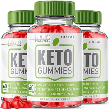(3 Pack) SlimLife Keto Gummies, SlimLife Evolution Keto Gummies for Advanced Weight Loss