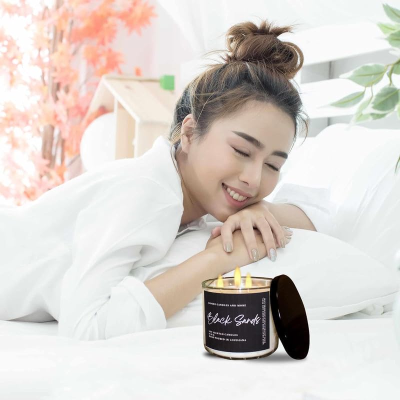 100% Soy Candles Clearance (16 Oz) - Hand Poured Scented with Essential Oil, Aromatherapy Candles Krewe Home Interiors