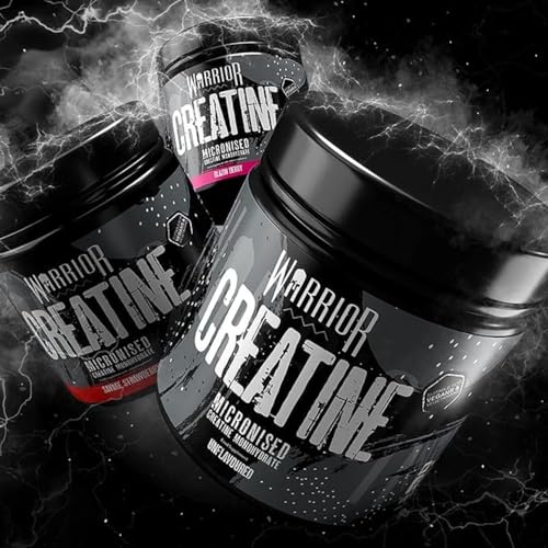Warrior Creatine Monohydrate Powder – 300g – Micronised for Easy Mixing Warrior