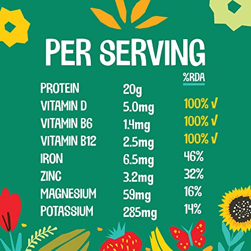 Vegan Protein Powders (1kg) - 28 Servings - EarthChamp by Wyldsson - Plant Based Chocolate Wyldsson