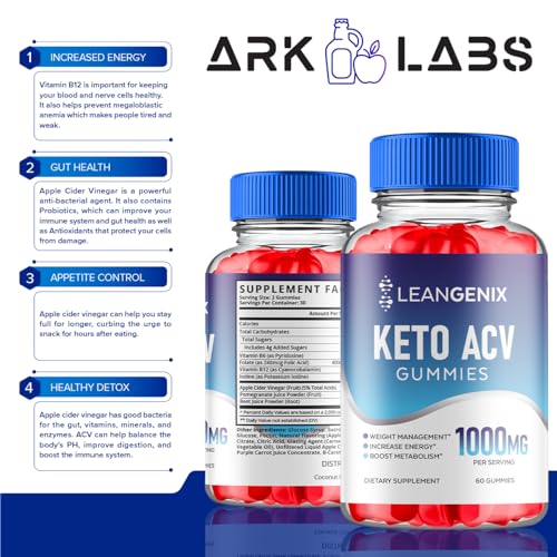 (2 Pack) Leangenix Gummies, Leangenix Keto, Leangenis Keto Gummies Advanced Ark Labs