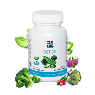 Yes You Can! Natural Detox Cleanse - Daily Cleanse Supplement for Men & Women 