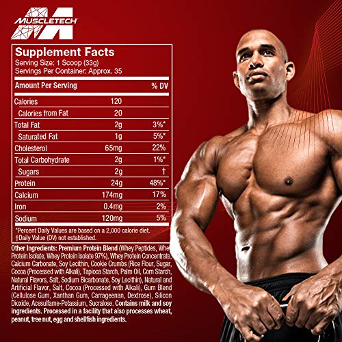 Whey Protein Powder - MuscleTech Nitro-Tech Whey Gold Protein Powder MuscleTech