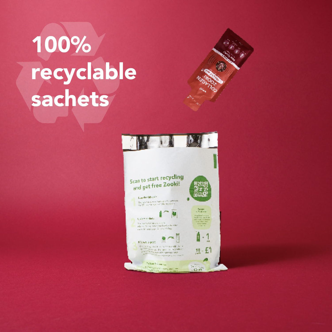 Zooki 11,000mg Super Strength Marine Collagen Liquid Sachets | Hydrolysed Marine Collagen Peptides 