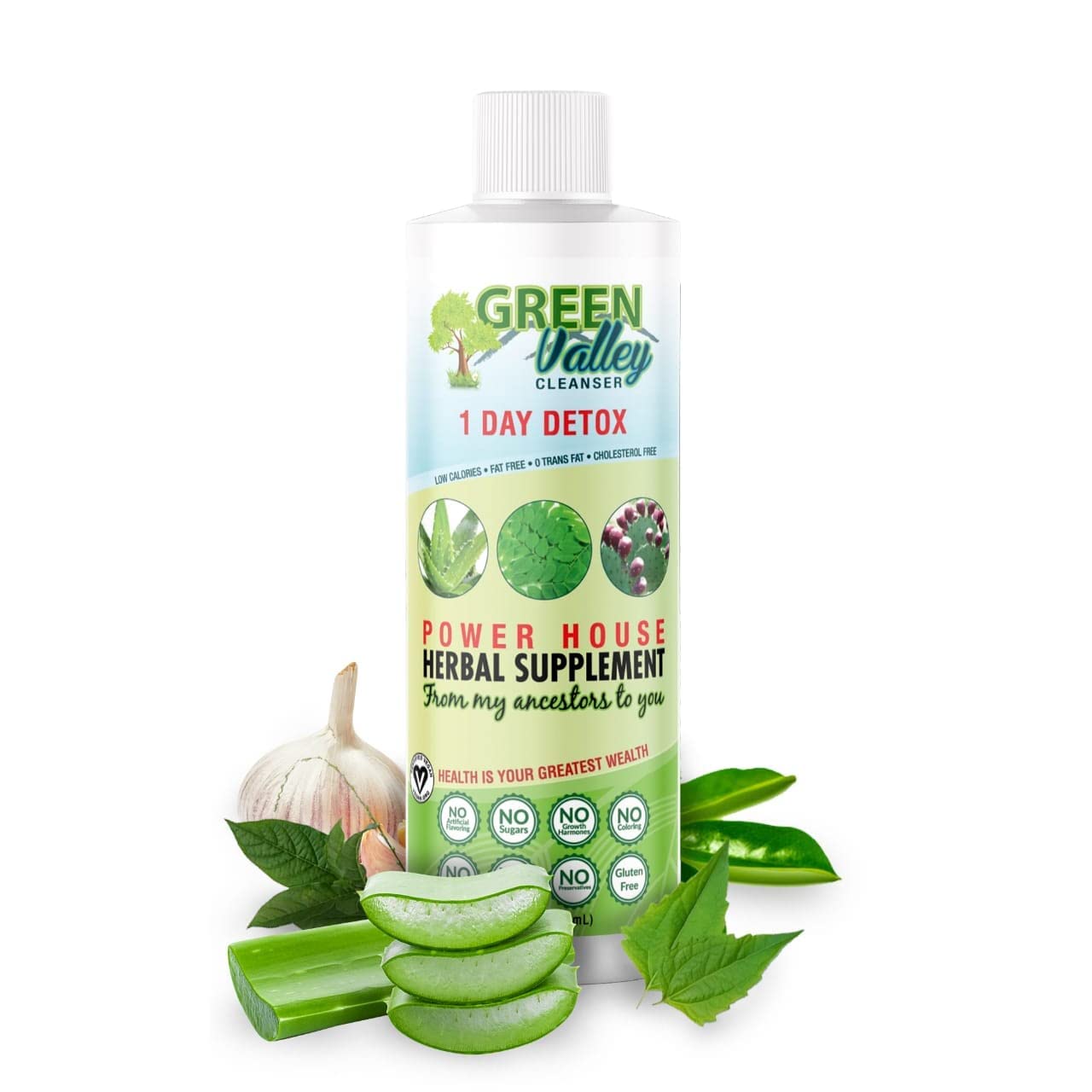 1 Day Colon Liquid Cleanse Formula and Liver Detox - Vegan Friendly, Helps Healthy Digestion