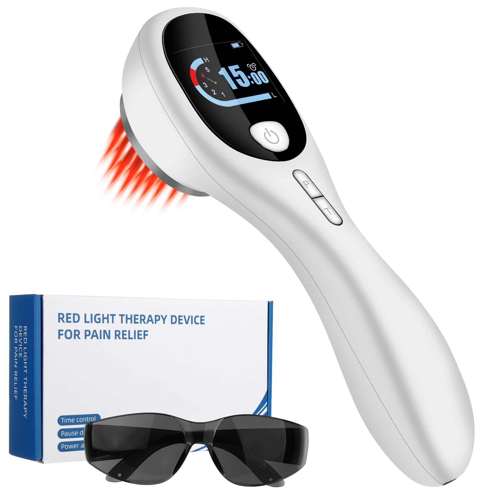 yofalo Cold Laser Human/Vet Device with LED Display Targets Joint and Muscles Directly