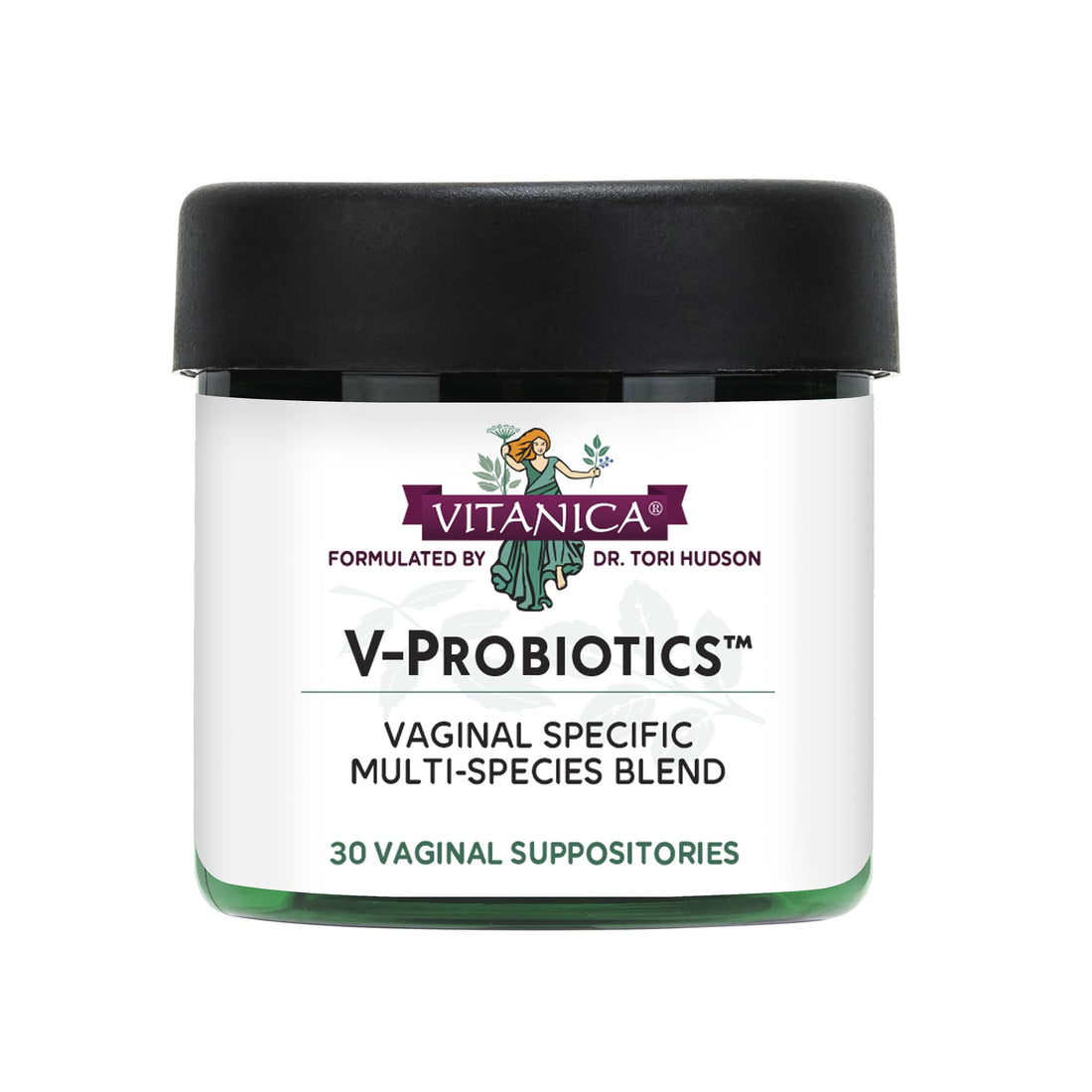 Vitanica V-Probiotics - Vaginal Probiotics for Women - Vaginal Suppositories