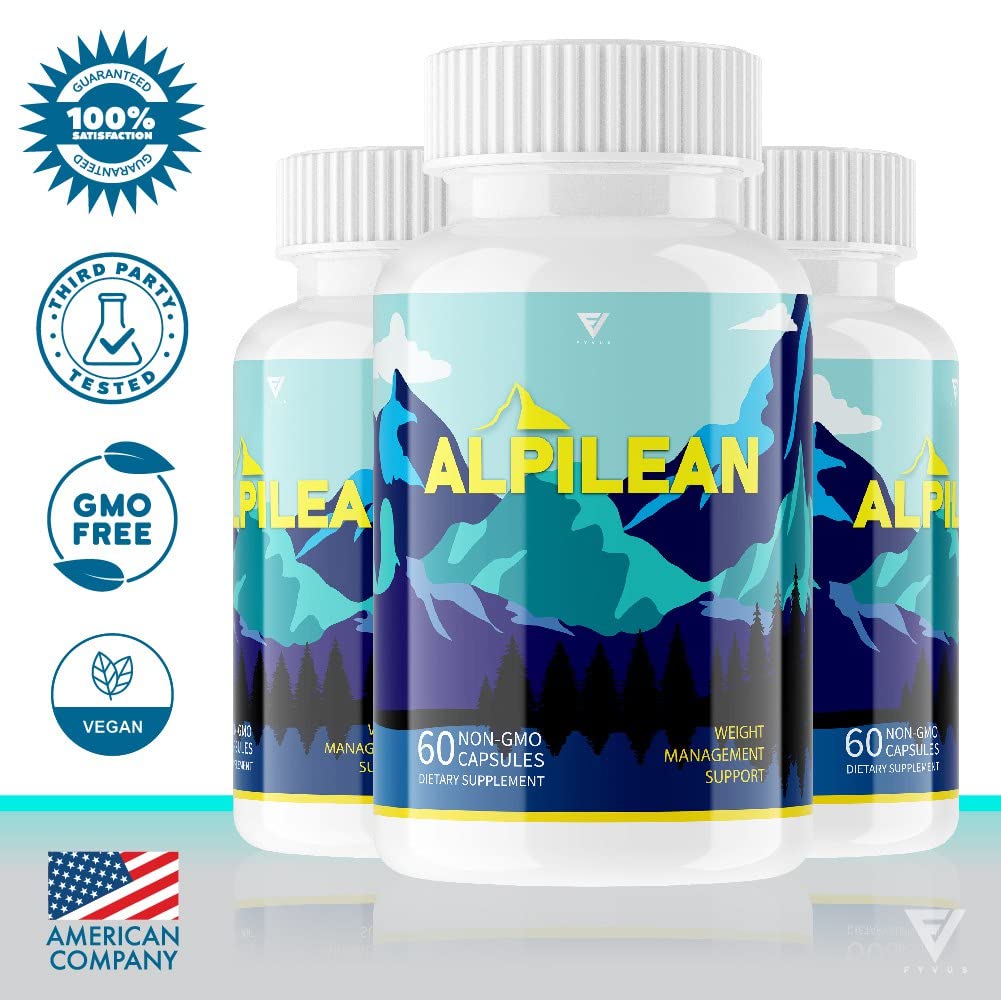 (2 Pack) Alpilean Max Weight Loss Capsules Supplement, Alpilean Ice Hack Support Fyvus