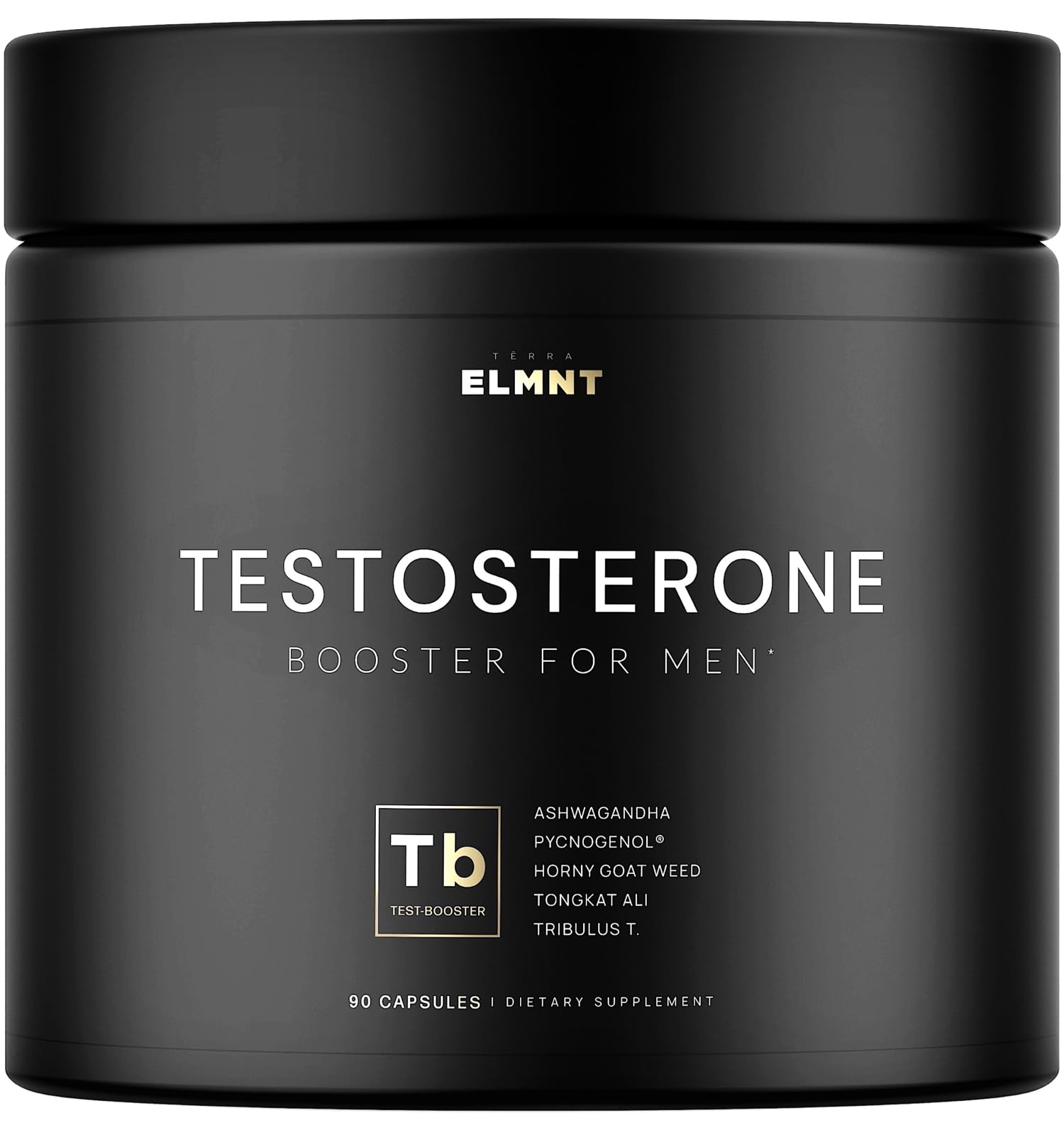 21,800mg Testosterone Booster for Men 8X Strength w. Ashwagandha, Tongkat Ali, Pycnogenol, Tribulus - Total T Male Enhancing Test Booster + Muscle Builder Workout Testosterone Supplement for Men TERRA ELMNT