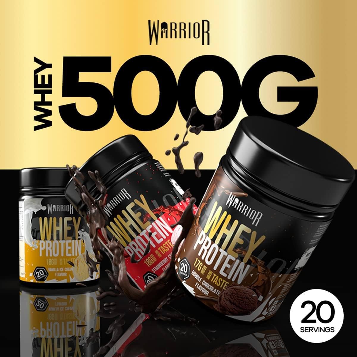 Warrior Whey Protein Powder – Up to 36g* of Protein Per Shake – Low Sugar, and Low Carbs Warrior
