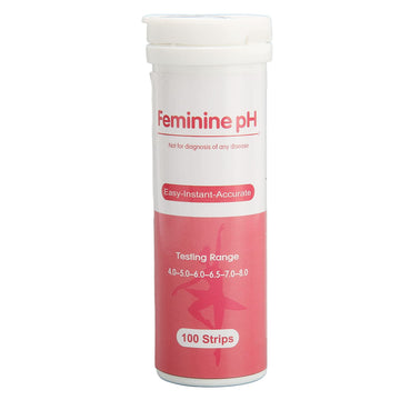 100 Vaginal Test Strips Check PH Level for Female Health, Accurate & Easy to Use, Monitor Gynecologic