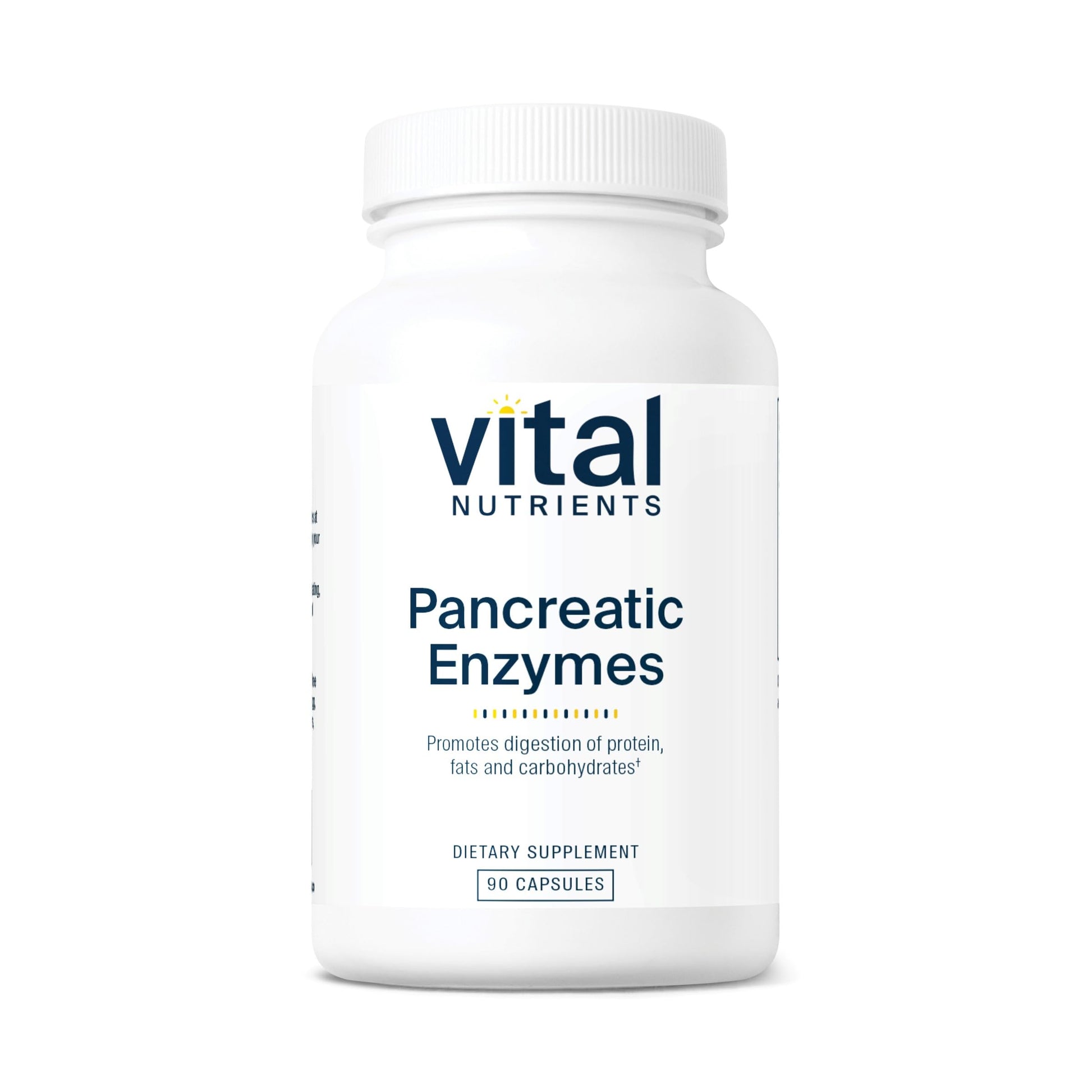 Vital Nutrients Pancreatic Enzymes 1000mg (Full Strength) | Pancreatin Digestion Supple