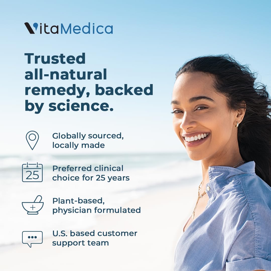 VitaMedica Arnica Montana 30C Rapid Dissolve Tablets for Natural Pain, Bruising, and Swelling Support VitaMedica