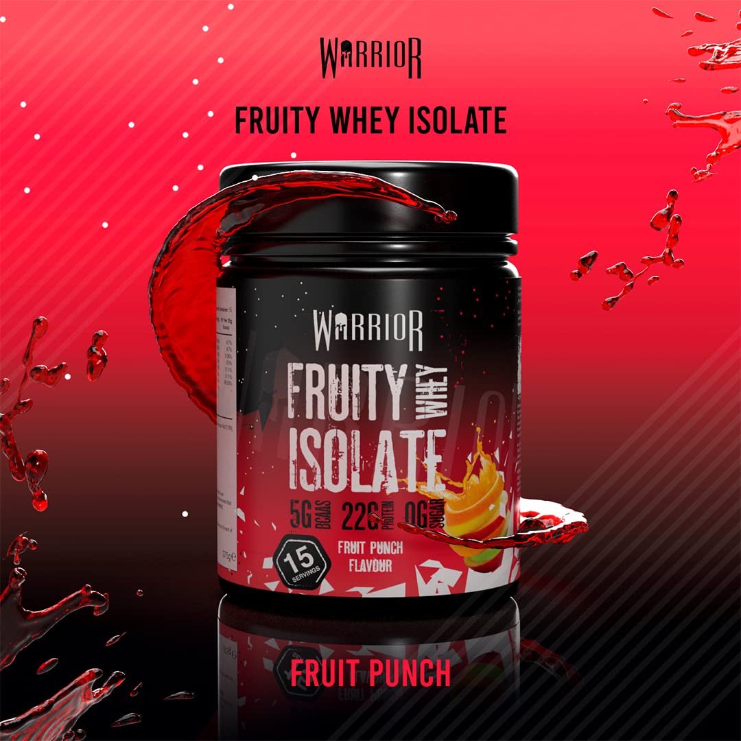 Warrior, Fruity Clear Whey Isolate – Rapid Digesting Protein Powder – Refreshingly Fruit Flavoured Shakes Warrior
